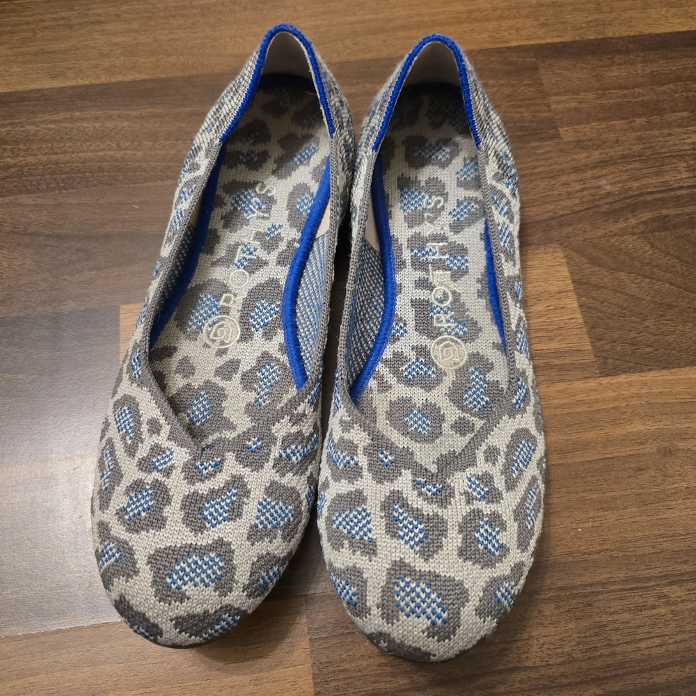 Rothys Leopard Flats